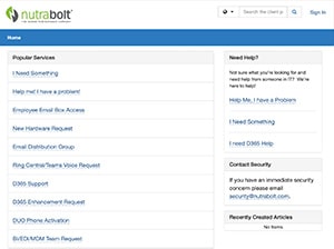 self-service portal nutrabolt