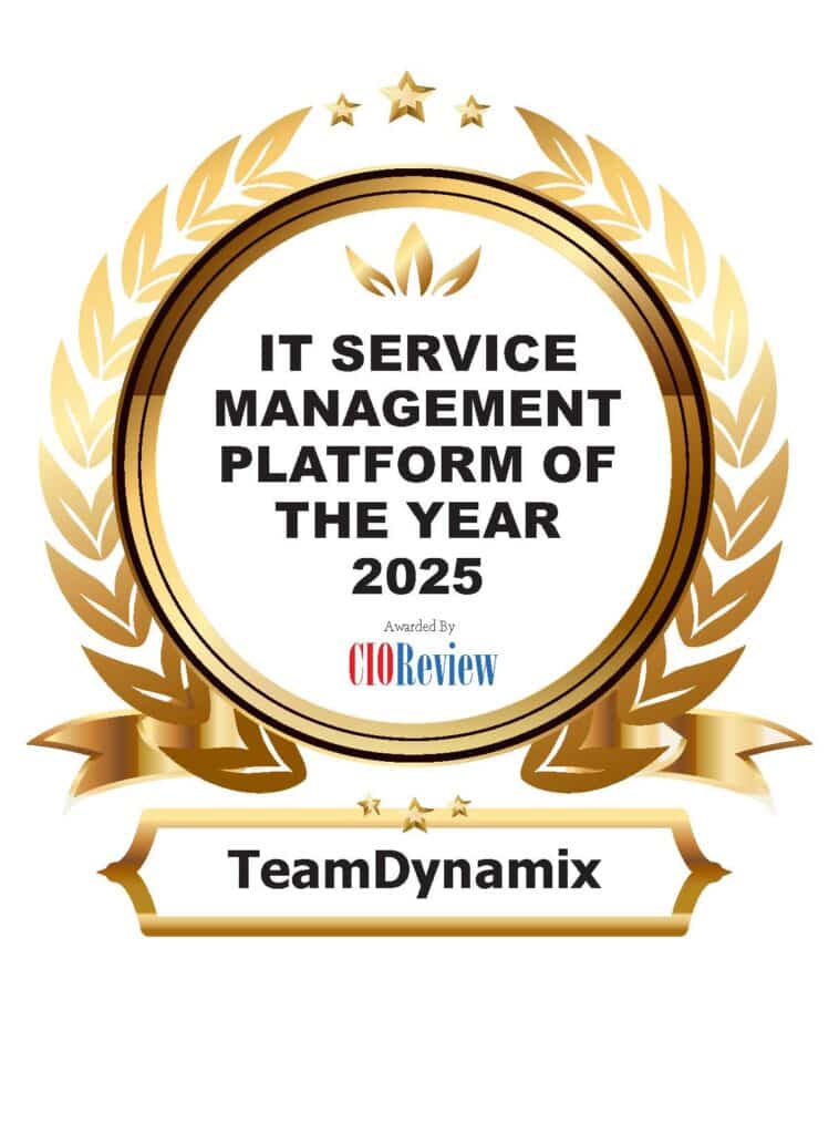 Velentix ITSM Platform of the Year Award